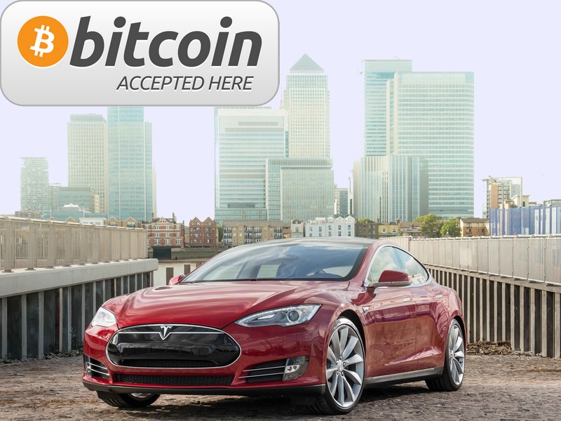 První auto za bitcoiny